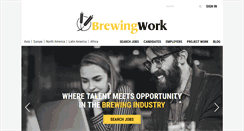 Desktop Screenshot of brewingwork.com