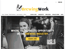 Tablet Screenshot of brewingwork.com